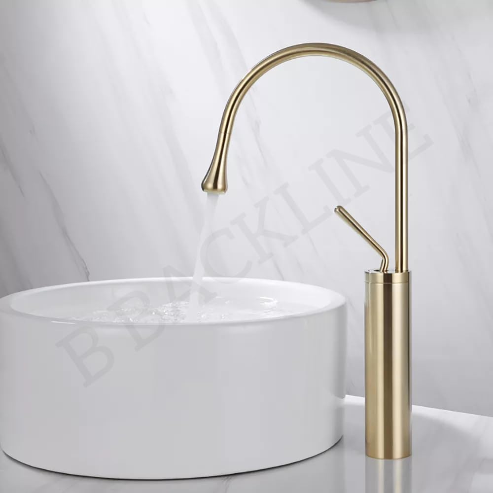 B Backline Basin Mixer Tap Hot Cold | Wash Basin Mixer Faucet | Pillar tap for wash Basin | Tap for Bathroom & Livingroom (Black Matt)