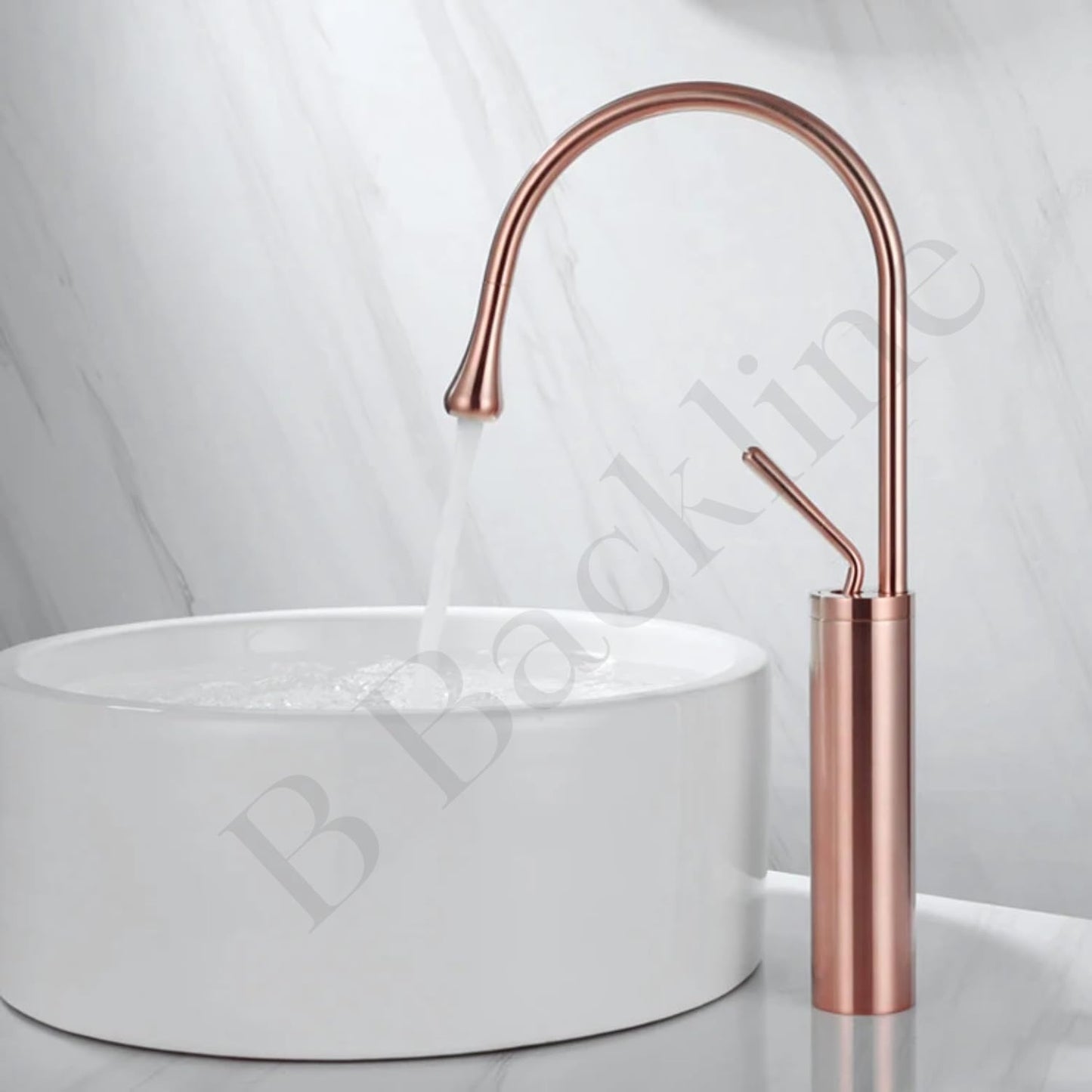 B Backline Basin Mixer Tap Hot Cold | Wash Basin Mixer Faucet | Pillar tap for wash Basin | Tap for Bathroom & Livingroom (Black Matt)
