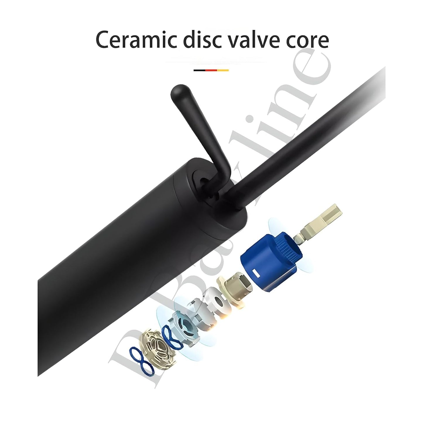 B Backline Basin Mixer Tap Hot Cold | Wash Basin Mixer Faucet | Pillar tap for wash Basin | Tap for Bathroom & Livingroom (Black Matt)