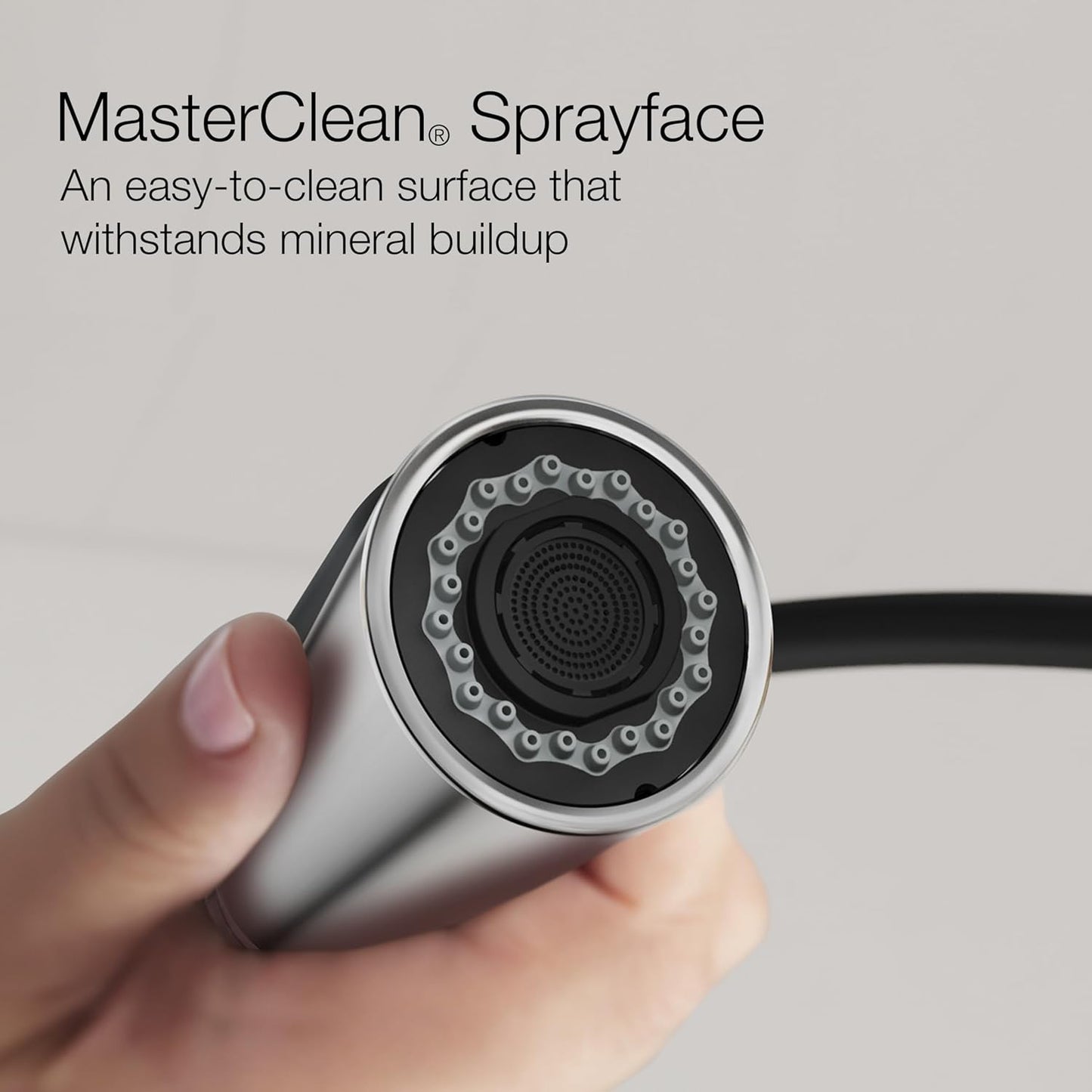 Kohler Atom Pull Down Kitchen Sink Facuet | Kitchen Mixer Tap | Mechanical Docking, Deck Mounted | Dual Spray Modes, 360° Swivel | Water Saving Aerated Flow | 10 yrs Warranty | Polished Chrome
