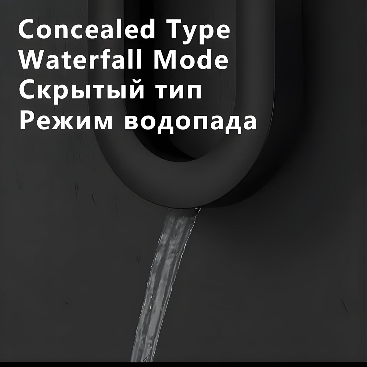 Laphoenix Bathware SS304 Wall Mounted Round Shape Panel - Thermostatic Mixer with Hot & Cold Dual Knob - Premium Bathroom Shower System, Rust-Free & Modern Design (Gray Series, 1PC)