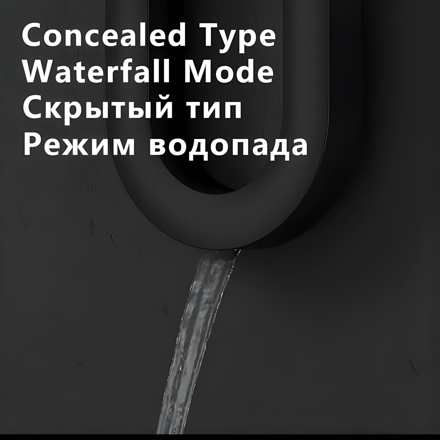 Laphoenix Bathware SS304 Wall Mounted Round Shape Panel - Thermostatic Mixer with Hot & Cold Dual Knob - Premium Bathroom Shower System, Rust-Free & Modern Design (Gray Series, 1PC)