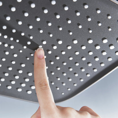 Albatros Premium Brass - Thermostatic Shower Set with Piano Switches Shower Panel with Head Shower Hand Shower Bidet Gun (Matt Surface)